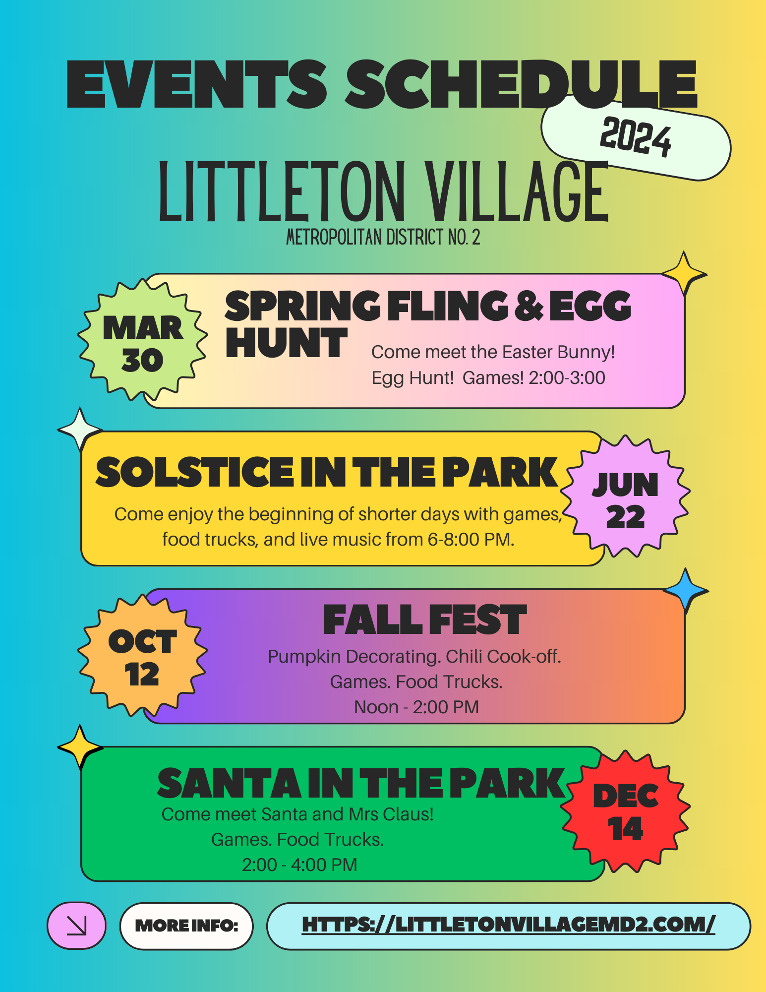 Events – Littleton Village Metropolitan District No. 2